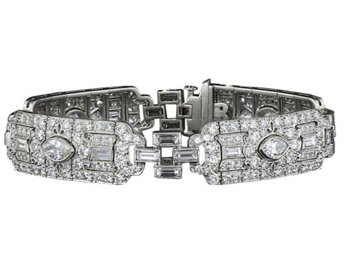 Platinum-diamond-bracelet